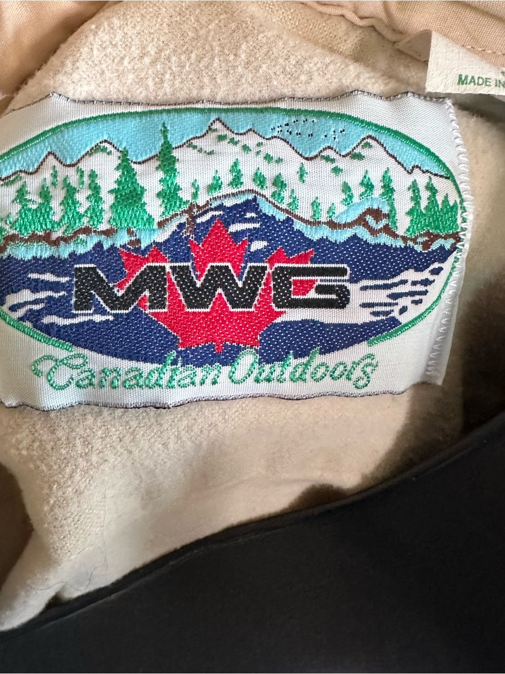 MWC Canadian Outdoors 100% Cotton button up long sleeve Shirt- moose graphic - Picture 5 of 7